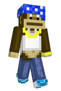 ractoline Minecraft avatar full body