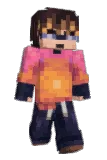 raddened Minecraft avatar full body