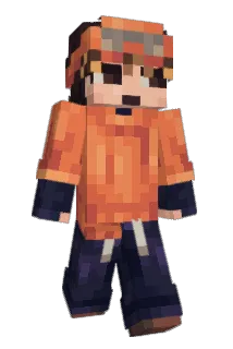 raddened Minecraft avatar full body