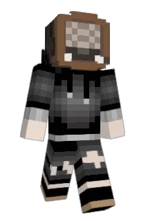 radiodeux Minecraft avatar full body
