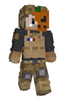 rafsoldier Minecraft avatar full body