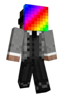 rainbowZeppelin Minecraft avatar full body