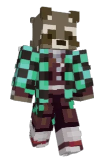 rainbow_axolotls Minecraft avatar full body