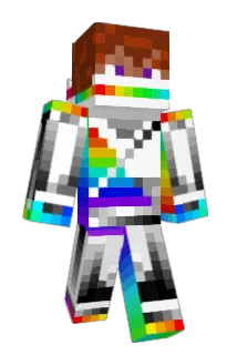 rainbowbutterfly Minecraft avatar full body