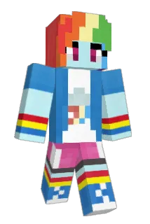 rainbowdash98765 Minecraft avatar full body