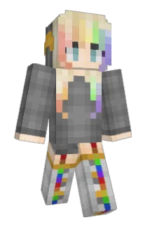 rainbowglitter11 Minecraft avatar full body