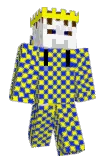 rainbowhat Minecraft avatar full body