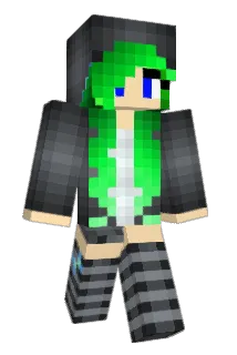 rainbowwolf652 Minecraft avatar full body