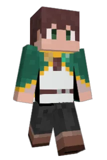 rainfowMC Minecraft avatar full body