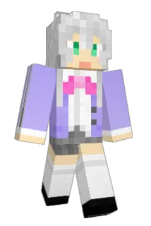 rakuLark Minecraft avatar full body