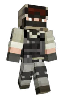 ramboCollie Minecraft avatar full body