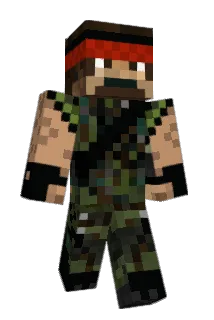 ramboj4 Minecraft avatar full body