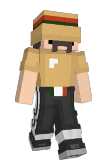 rankblue Minecraft avatar full body