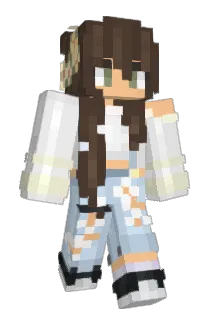 raquelmiranda Minecraft avatar full body