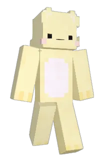 rarada Minecraft avatar full body
