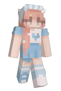rarafara Minecraft avatar full body