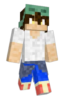 rarubu Minecraft avatar full body