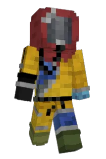 real_grub Minecraft avatar full body