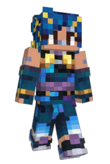 real_neon Minecraft avatar full body