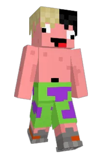 reckftp Minecraft avatar full body