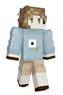 red_buckett_hat Minecraft avatar full body