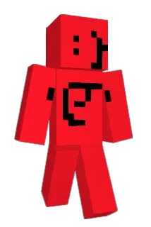 red_screen1 Minecraft avatar full body