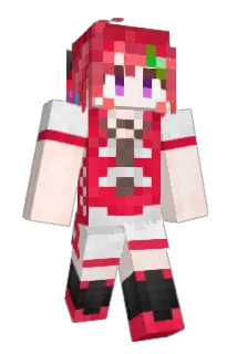 redcomic Minecraft avatar full body