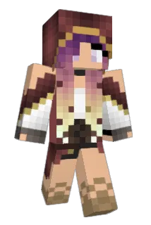 redcutiepie Minecraft avatar full body