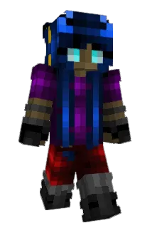 reddiamen Minecraft avatar full body