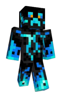 reddless Minecraft avatar full body