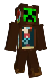 redflamer Minecraft avatar full body