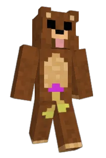 redlookback Minecraft avatar full body