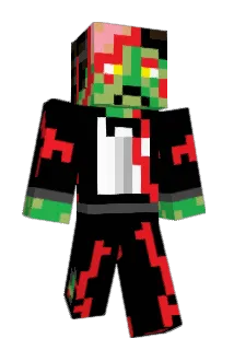 redmusk Minecraft avatar full body