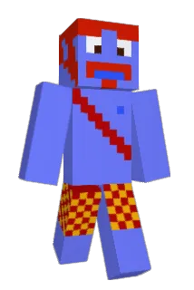 redocher Minecraft avatar full body