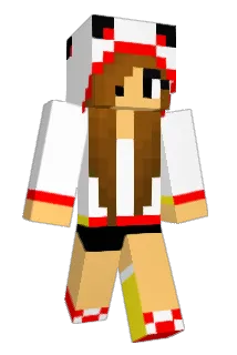 redpandaxox Minecraft avatar full body