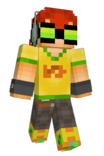 redpantz Minecraft avatar full body