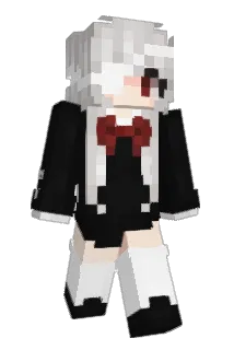 redpoppies Minecraft avatar full body