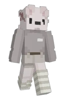 reindeering Minecraft avatar full body