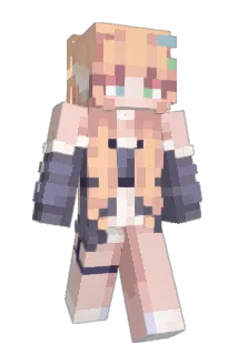 reliked Minecraft avatar full body
