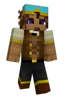 residential Minecraft avatar full body