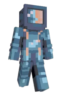 retrolate Minecraft avatar full body
