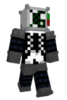 ribbonflowey Minecraft avatar full body