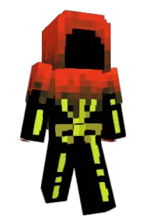 ribcaged Minecraft avatar full body