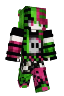 riotless Minecraft avatar full body