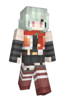 rizufuji Minecraft avatar full body