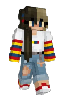 rizzoli Minecraft avatar full body