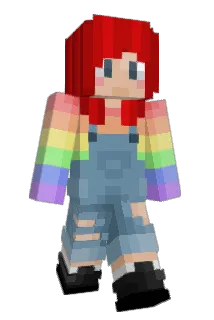 rnbwTrash Minecraft avatar full body
