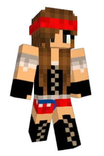 roaringA Minecraft avatar full body