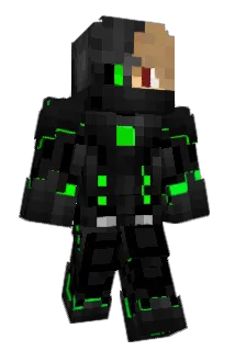 robocuff Minecraft avatar full body