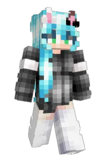robogirlie Minecraft avatar full body